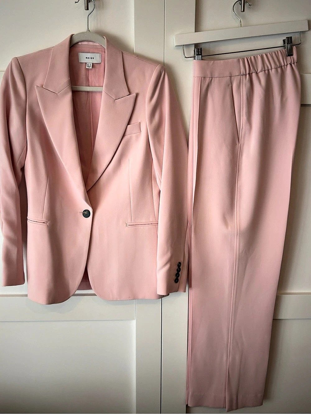 Reiss Pink Pantsuit - Blazer Only